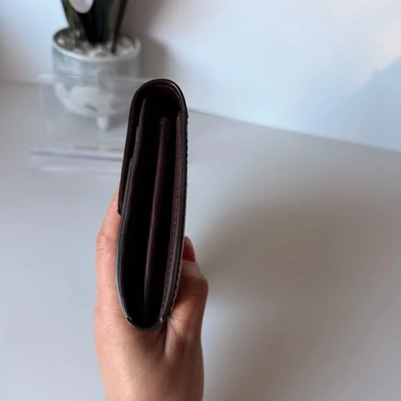 Louis Vuitton Vernis Sarah Wallet Amarante Burgundy w/Box and dust bag Full Set - Picture 9 of 16